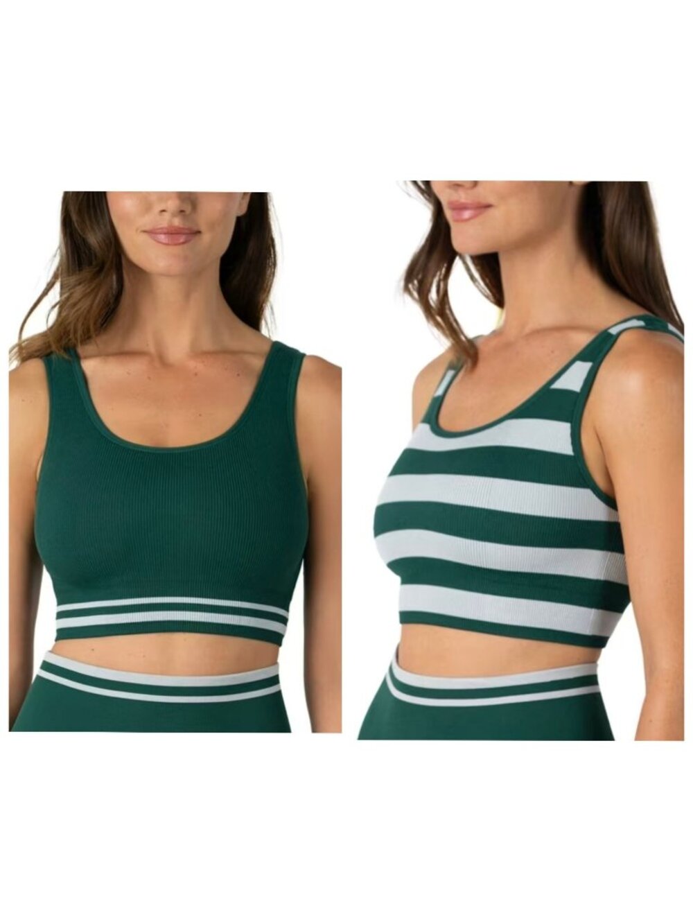 Penn Womens XL Seamless Reversible Sports Bra Athletic 4-way Stretch Sporty Gym